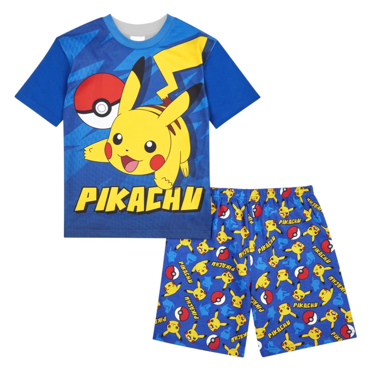 Summer Edit Clothing - Potdemiel Pikachu & Pokeball Pyjama Allover