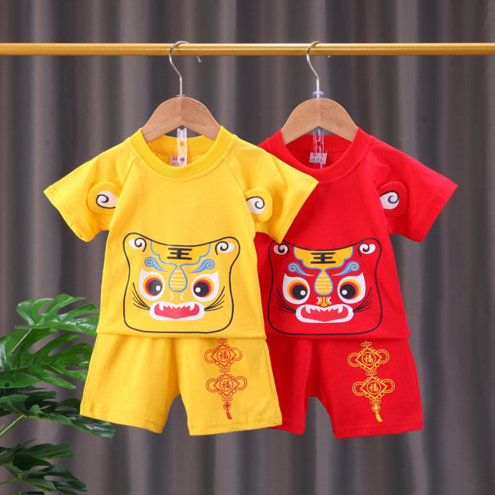 Summer Clothing Baby Boy - Zomer Baby Set Jongen Chinese stijl