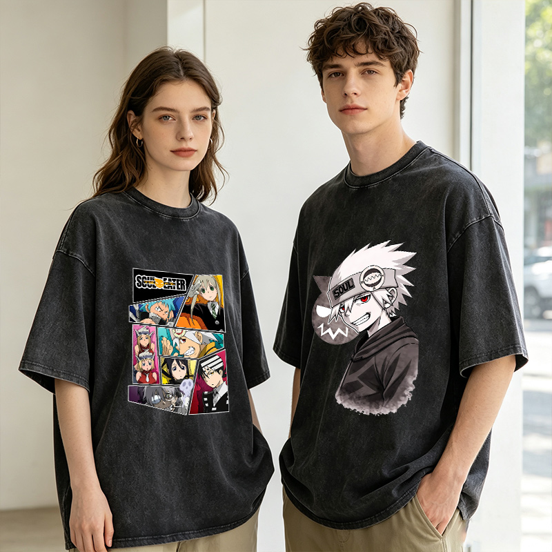 Summer Clothing Styles Men - Soul Eater Mannen Vrouwen T-shirt Gewassen
