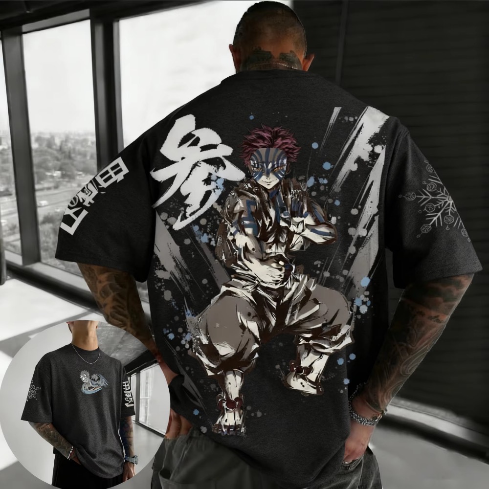 Summer Clothing Styles Men - Zomer Plus Size Demon Slayer Anime