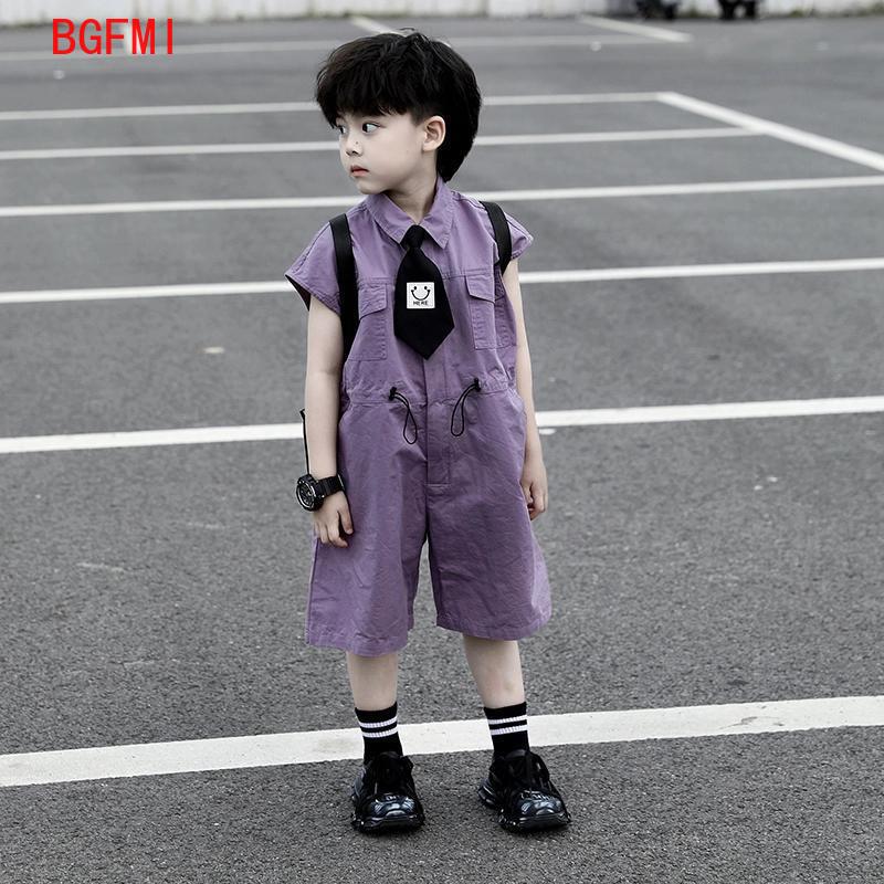 Summer Clothing Baby Boy - Kinderen Zomer Shorts Overalls Capri Jongens