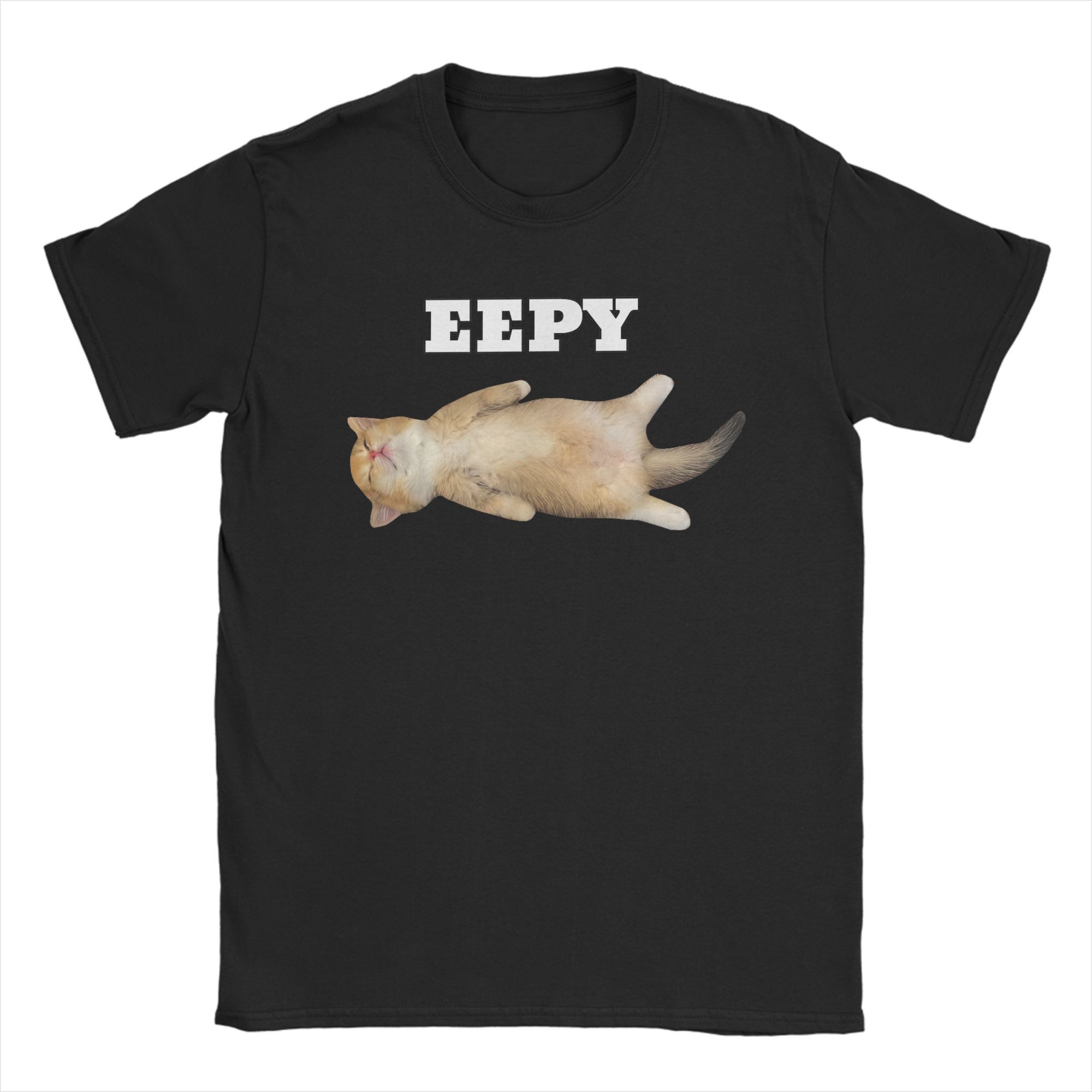 Summer Clothing Ideas For Women - Vrouwen T-shirt Eepy Cat Slaperige Kat