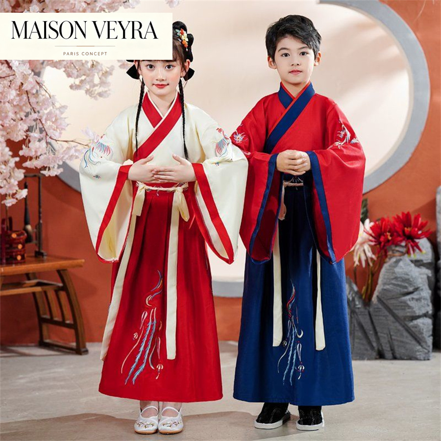 Summer Clothing Baby Boy - Chinese Cheongsam Tang-pak voor kinderen Zomerjongens