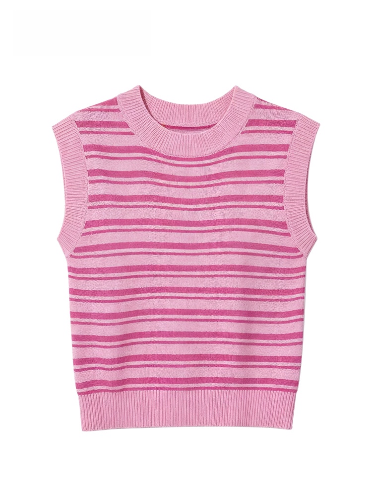 Summer Clothing New Look - Modieus gestreept mouwloos vest voor grote