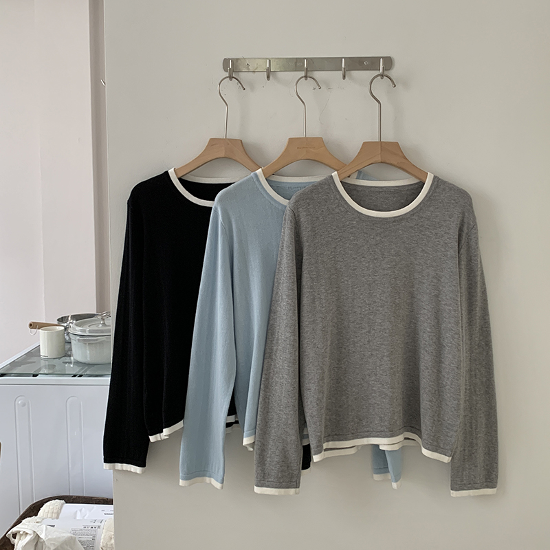 Summer Clothing Women - 100% katoenen dames shirt met O-hals,