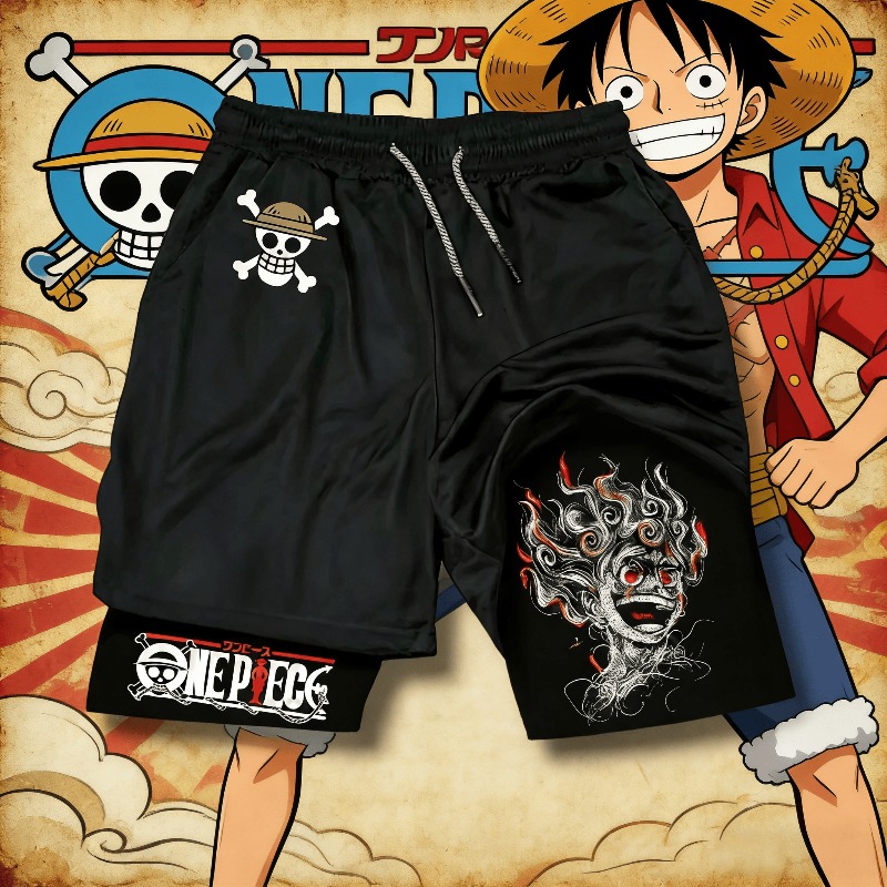 Summer Edit Clothing - ONE PIECE Klassieke Anime Luffy Geprinte