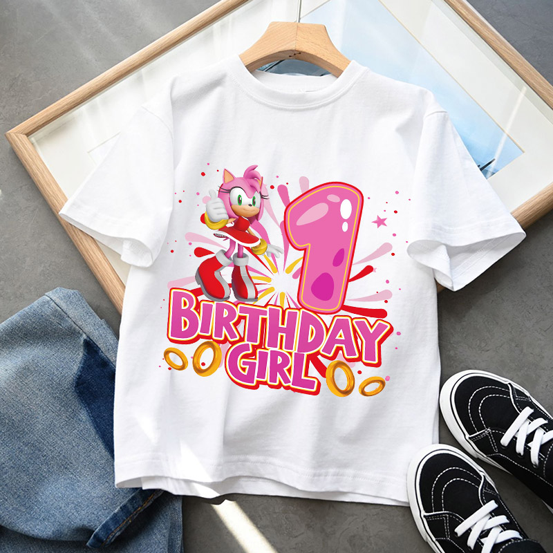 Sonics Cartoon Verjaardag Numm - Summer Rose Clothing recensie en prijs