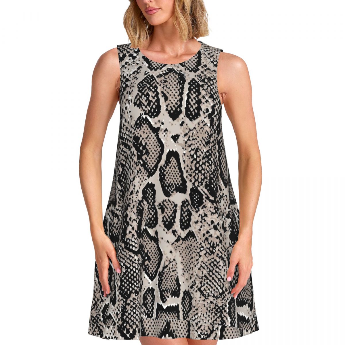 Python Snake Skin Tankjurk Ret - Summer Clothing Ideas For Women recensie en prijs