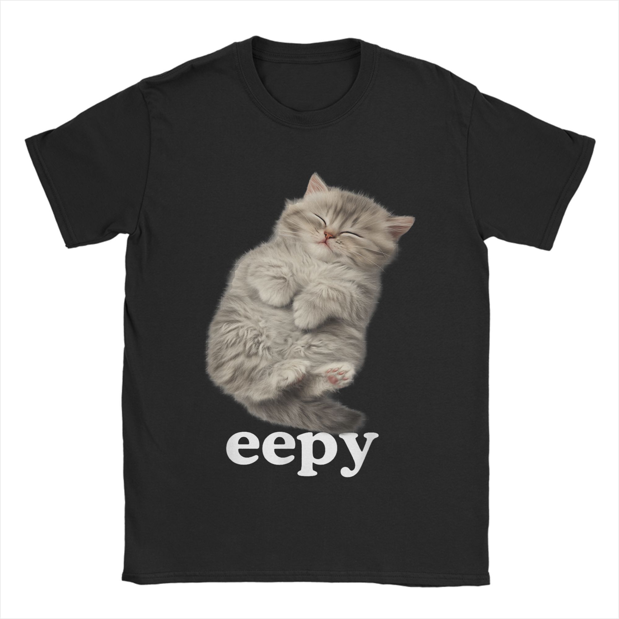 Vrouwen T-shirt Eepy Cat Slape - Summer Clothing Ideas For Women recensie en prijs