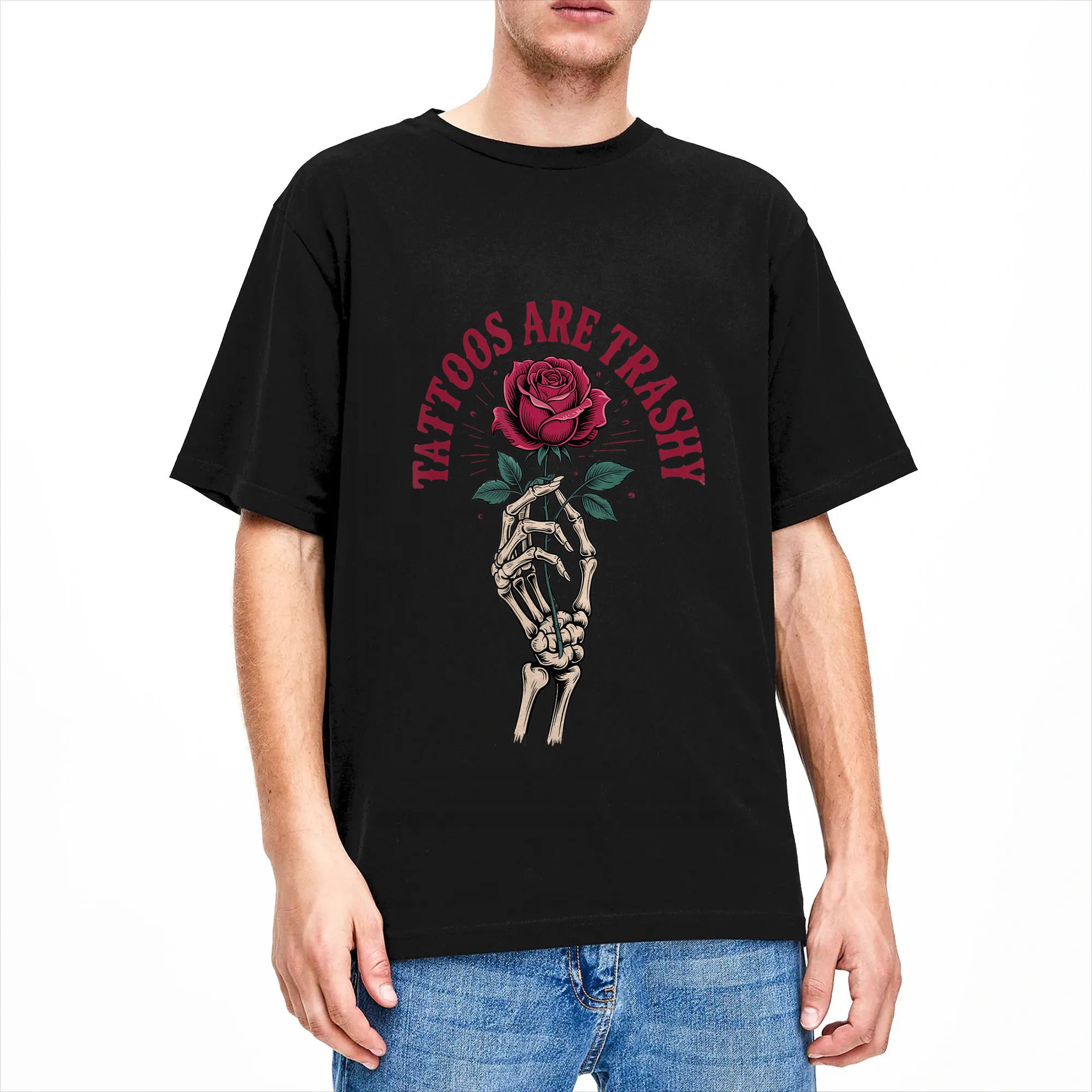 Mannen Vrouwen T-shirt Tatoeag - Summer Clothing Ideas For Women recensie en prijs