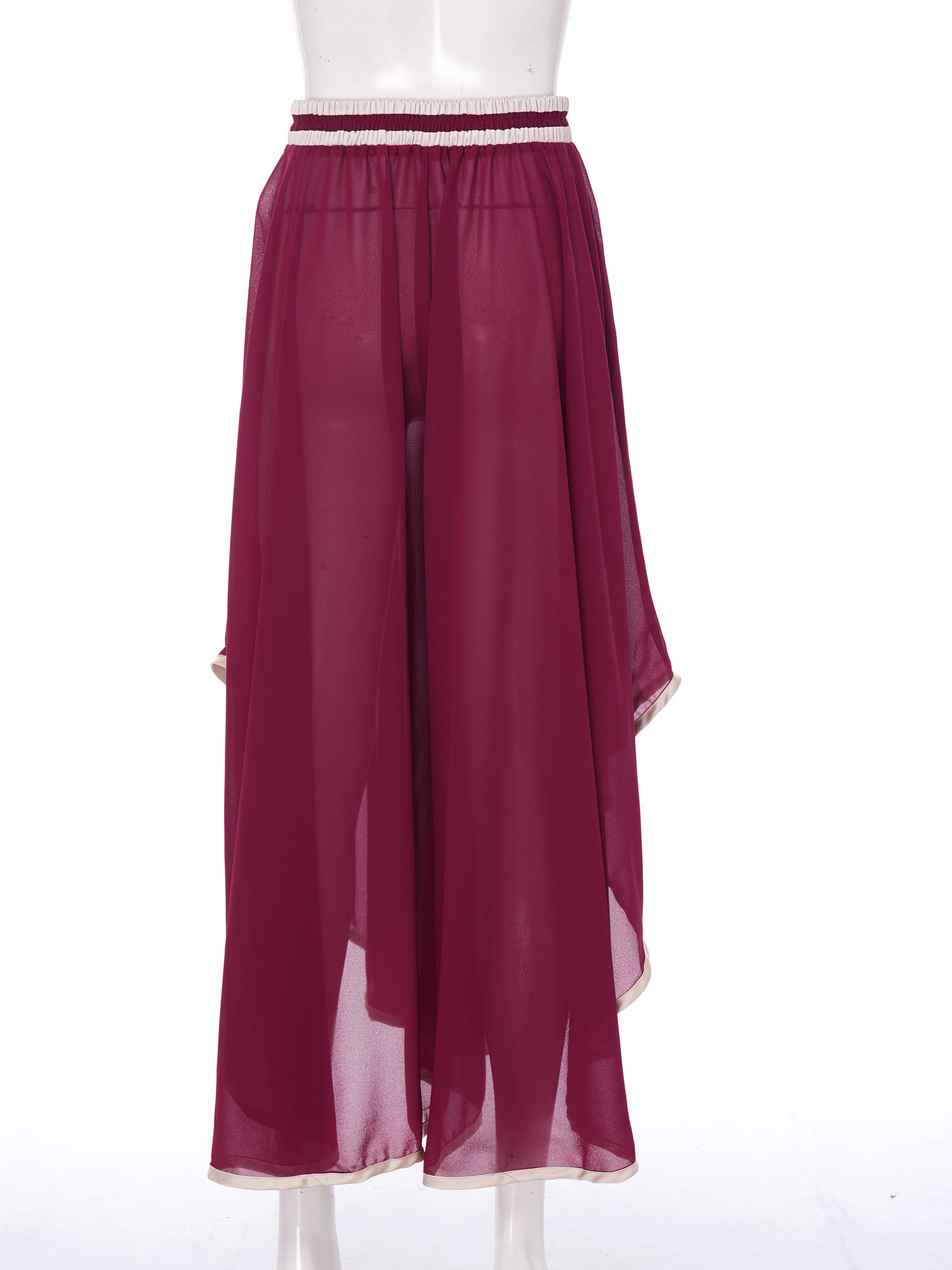 Dames Flowy Chiffon Lyrisch Da - Palazzo Pant Wide recensie en prijs