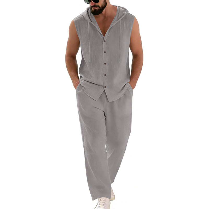 Casual linnen pak voor heren,  - Summer Clothing Usa recensie en prijs