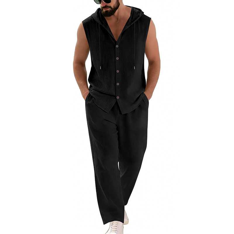 Casual linnen pak voor heren,  - Summer Clothing Usa recensie en prijs