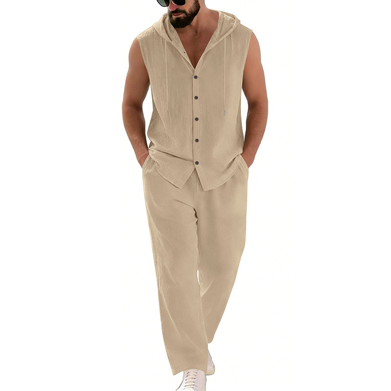Casual linnen pak voor heren,  - Summer Clothing Usa recensie en prijs