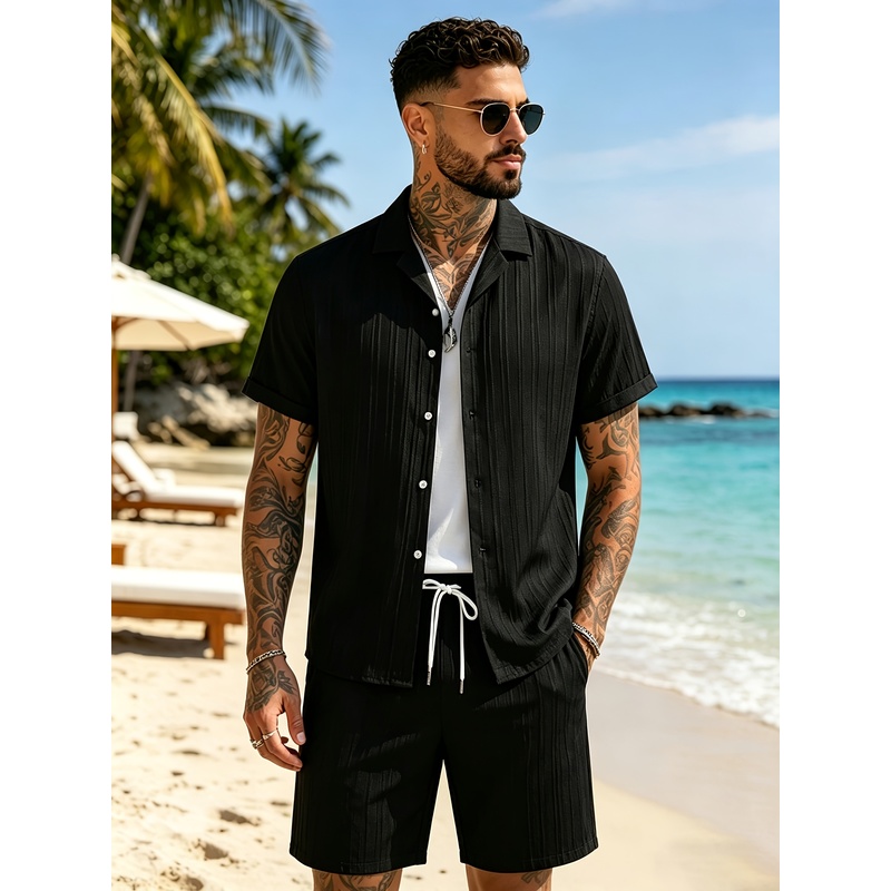 2 zomerse casual pakken voor h - Summer Clothing Usa recensie en prijs