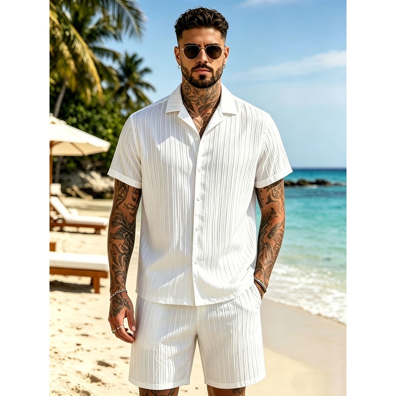 2 zomerse casual pakken voor h - Summer Clothing Usa recensie en prijs