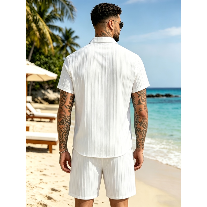 2 zomerse casual pakken voor h - Summer Clothing Usa recensie en prijs