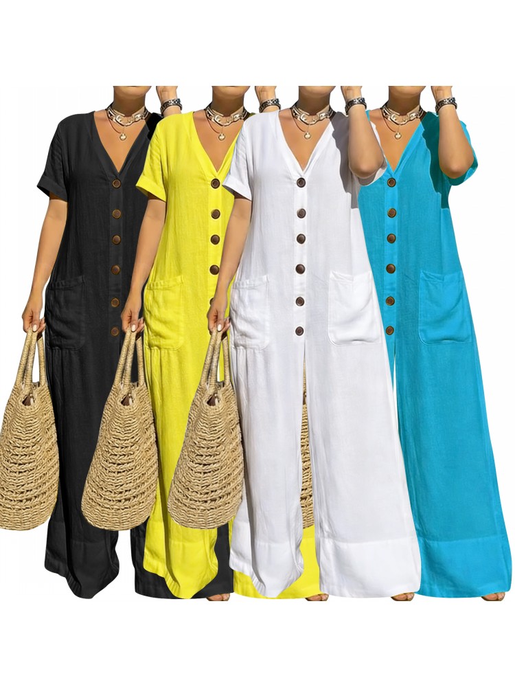 Plus Size Dameskleding Jumpsui - Summer Clothing Bundle recensie en prijs