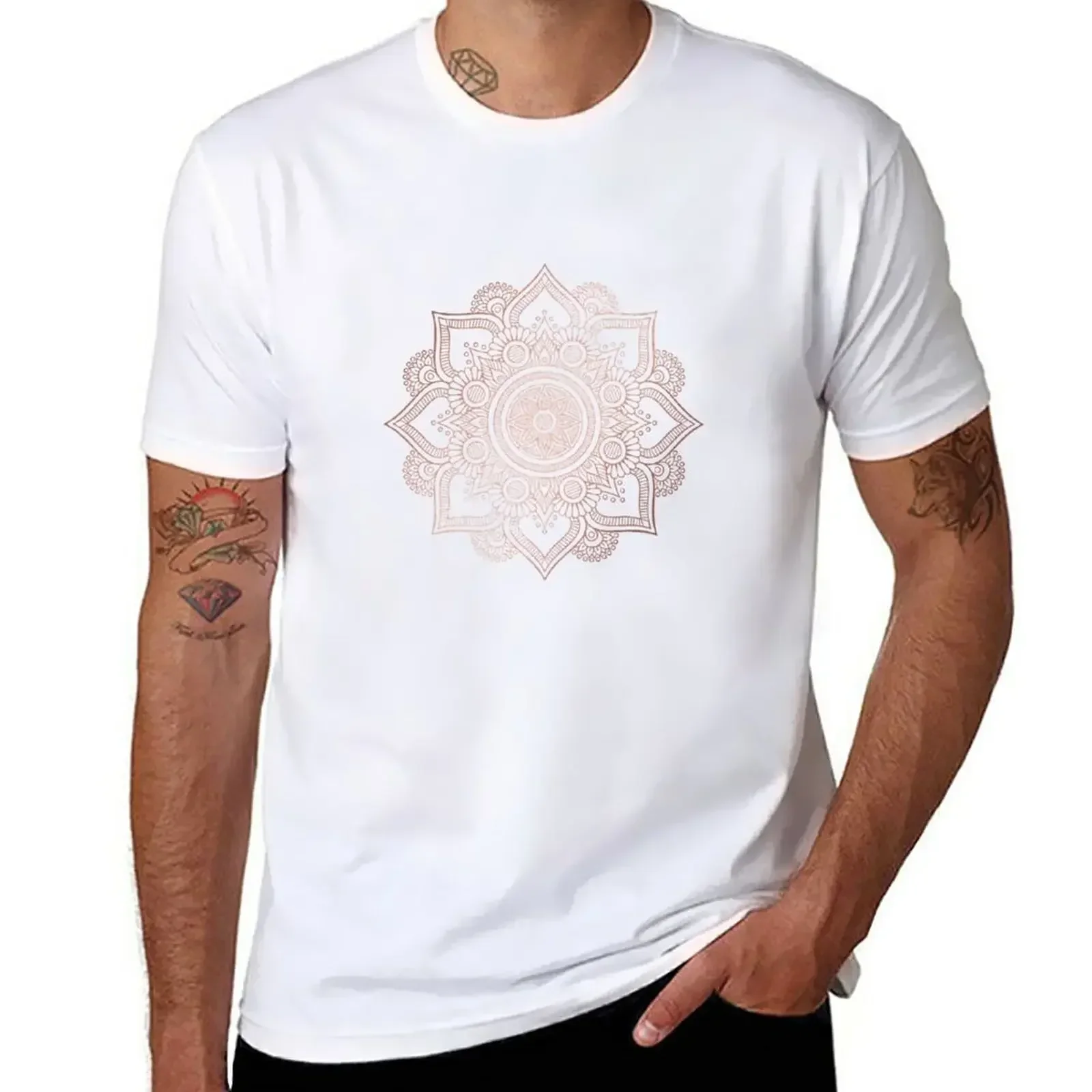 Rose Gold Mandala T-shirt T-sh - Summer Rose Clothing recensie en prijs