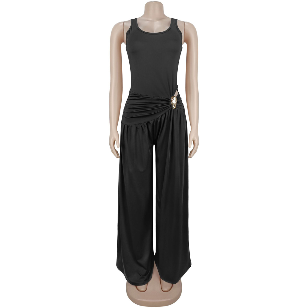 Elegante sexy bodysuit en gepl - Palazzo Pant Wide recensie en prijs