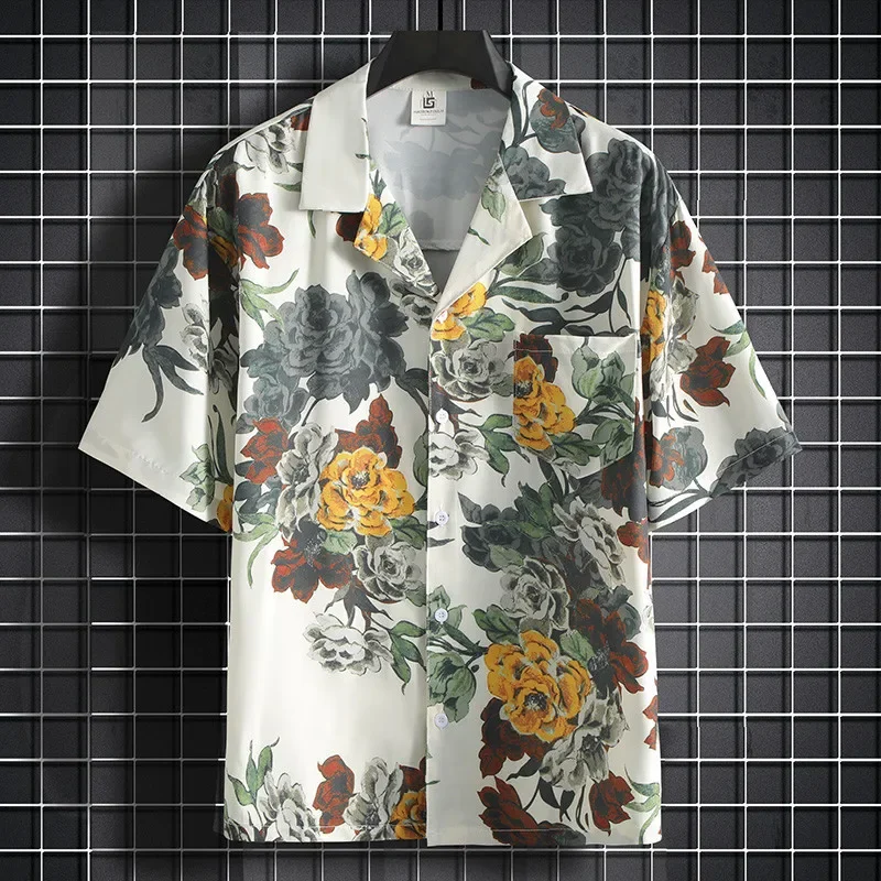 Bedrukt overhemd Heren overhem - Summer Clothing Styles Men recensie en prijs