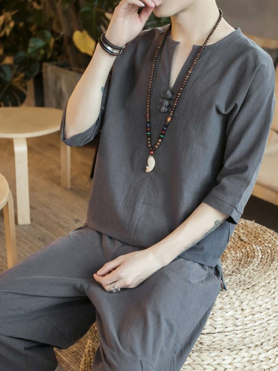 Nieuwe Heren Linnen T-Shirt Se - Summer Clothing Staples recensie en prijs