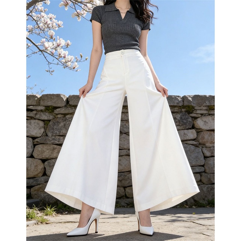 Damesbroek met hoge taille, va - Palazzo Pant Wide recensie en prijs