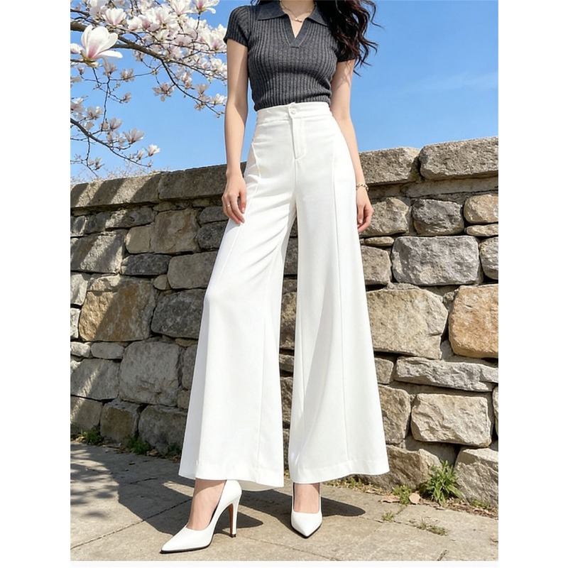 Damesbroek met hoge taille, va - Palazzo Pant Wide recensie en prijs
