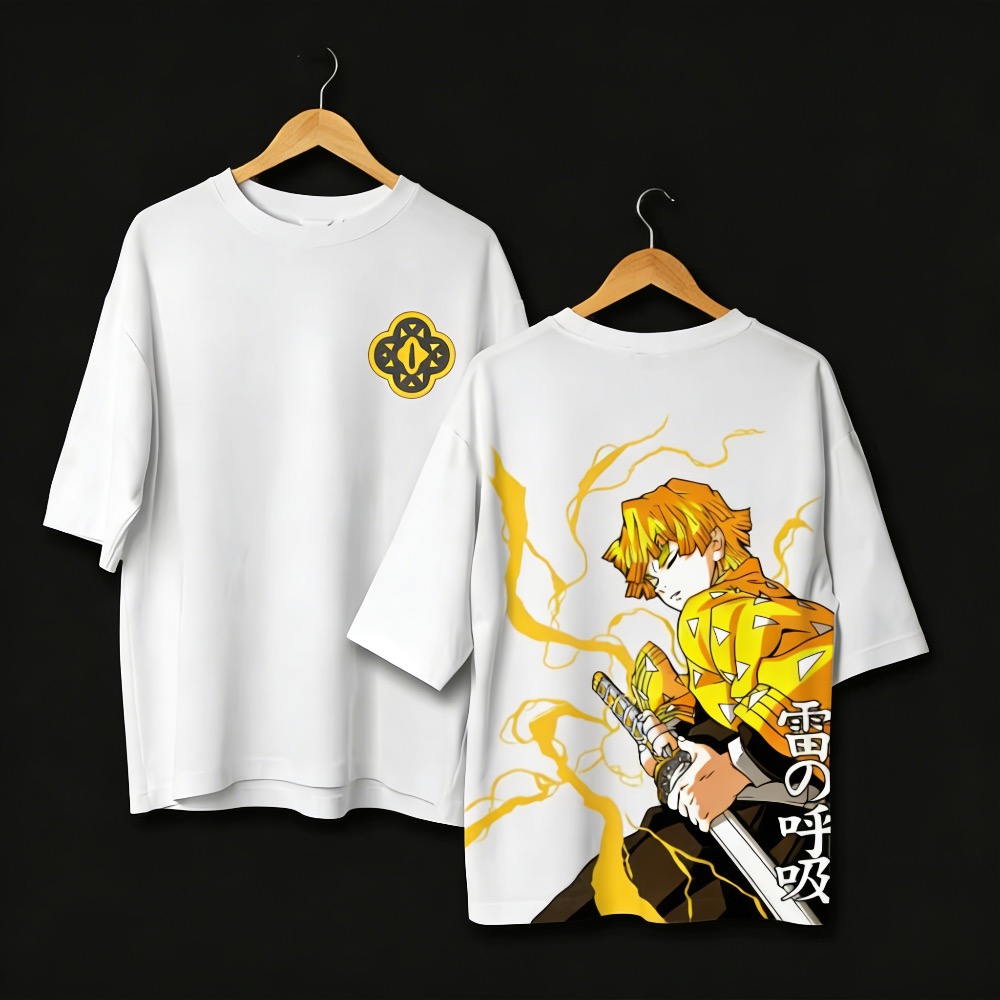 Plus Size Demon Slayer Anime G - Summer Clothing Styles Men recensie en prijs