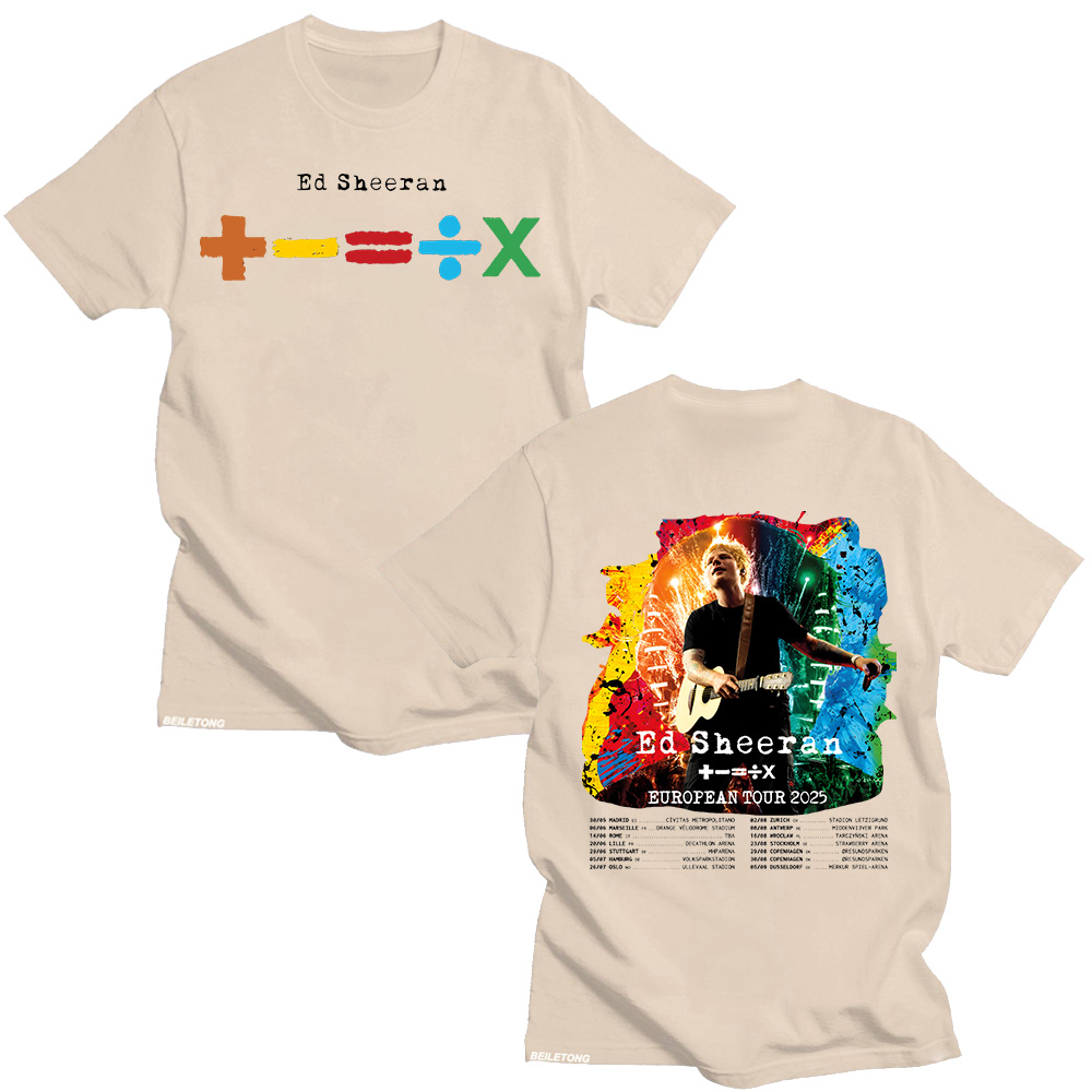 Ed Sheeran Europese Tour 2025  - Summer Clothing Gif recensie en prijs