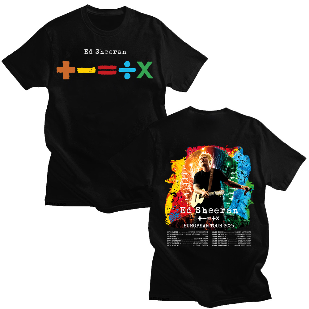 Ed Sheeran Europese Tour 2026  - Summer Clothing Gif recensie en prijs